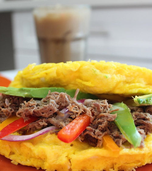 SHREDDED BEEF OMELET