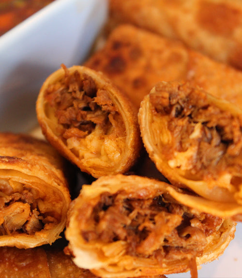 BIRRIA QUESA EGG ROLLS