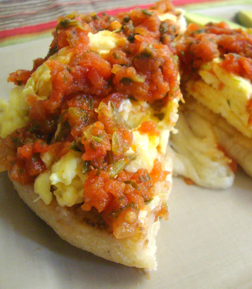 Scrambled Egg Pupusas