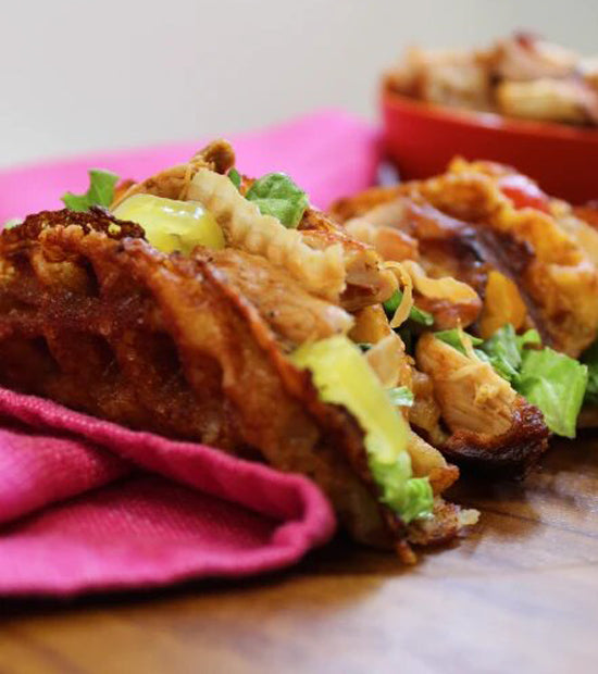 CHICKEN BACON RANCH TACO