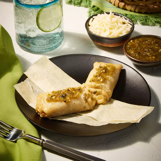 CHEESE AND GREEN CHILI TAMALES