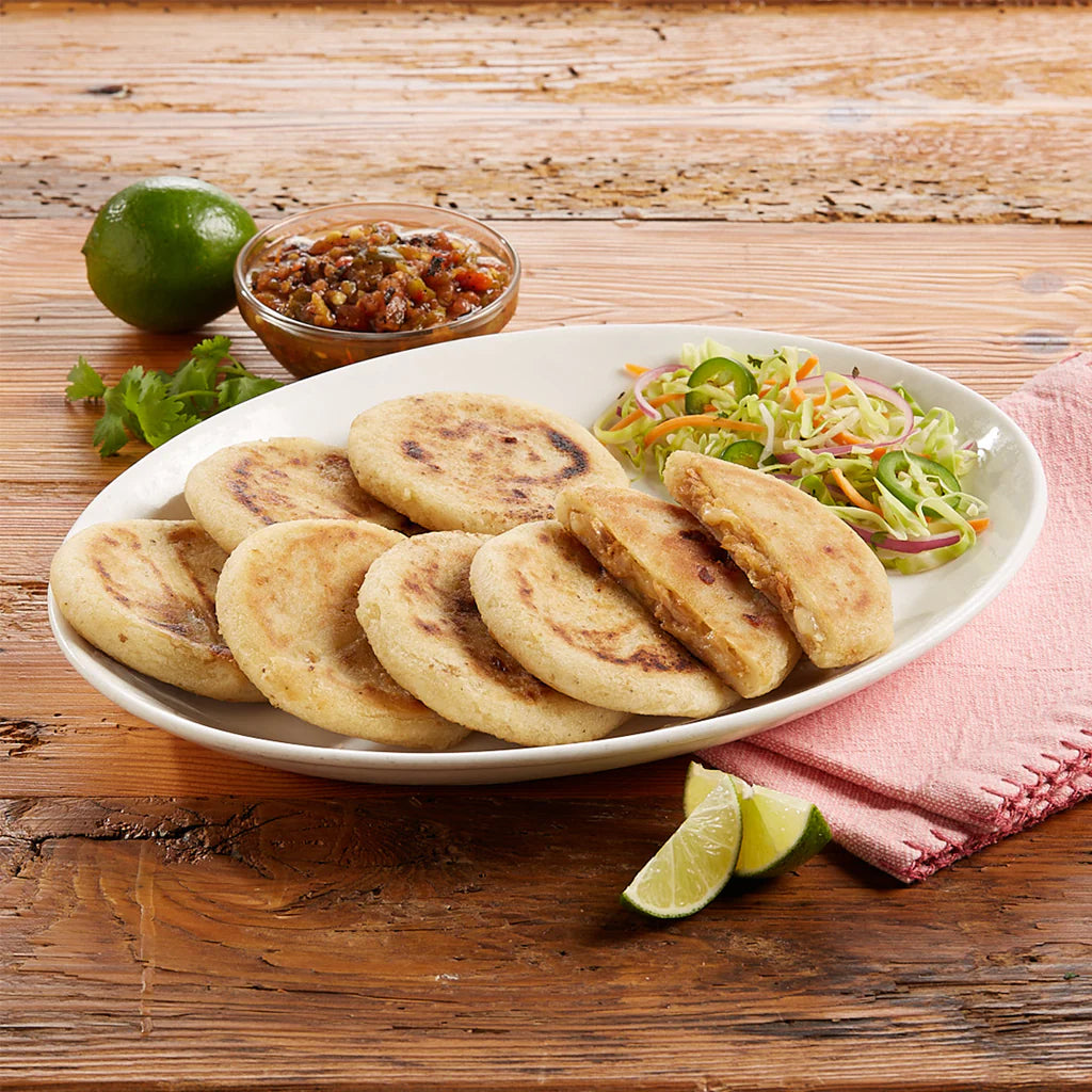 CARNITAS AND CHEESE PUPUSAS