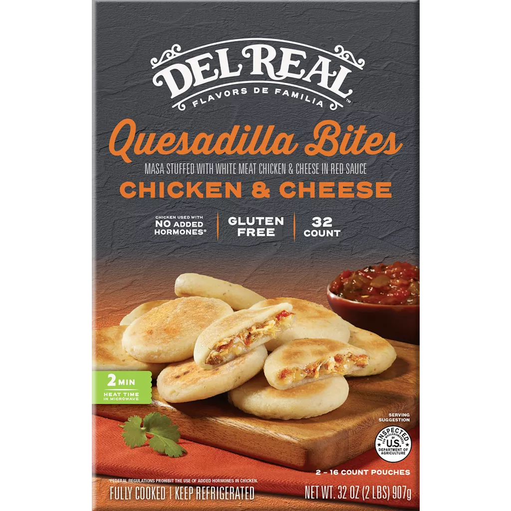 Chicken & Cheese Quesadilla Bites