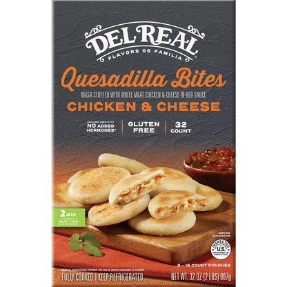 Chicken & Cheese Quesadilla Bites
